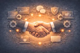 Collaboration with partners illustration